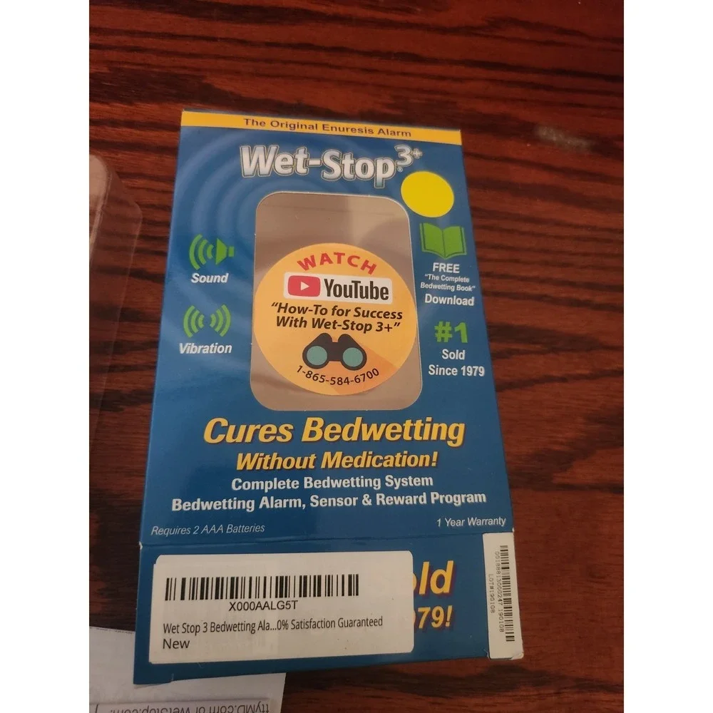 Wet Stop 3+ Open Box With Manual Bed Wetting Potty Training